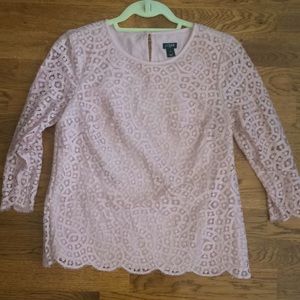 🌼🌸J. Crew lace top🌸🌼